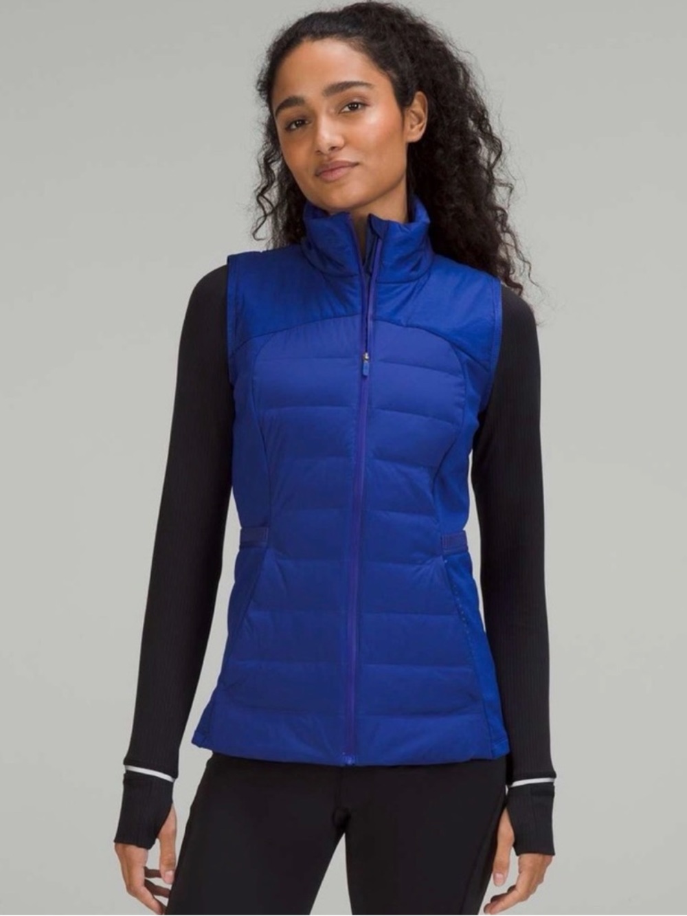 Lululemon Puffer Vest Royal Blue Size 2